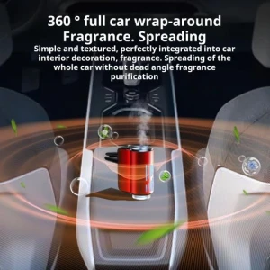 Rechargeable Car Air Freshener Aromatherapy Diffuser — Essential Oil Diffuser, CAR SHOW