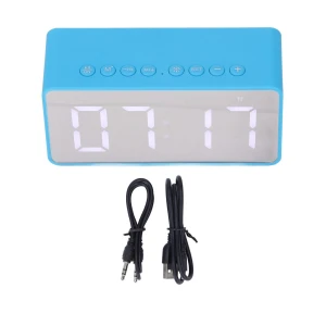 HD Mirror Alarm Clock with Bluetooth Speaker, ZuiyouGongyi1