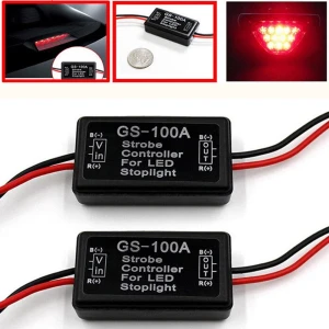 LED Brake Light Strobe Flash Controller Module — Smart Bike Light, Dulcet
