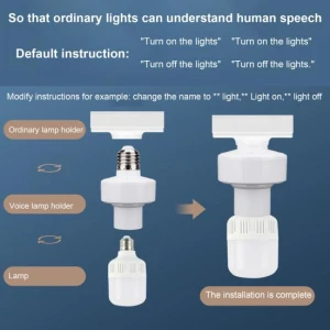 Smart Light Holder — Smart Switch, CE