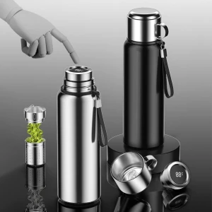 Smart Vacuum Insulated Thermos Mug — Smart Water Bottle, MDH
