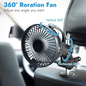 Portable USB Silent Multifunctional Small Electric Fan, Dangerous