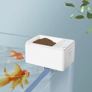 Smart Automatic Aquarium Feeder — Automatic Pet Feeder, Aesthetic