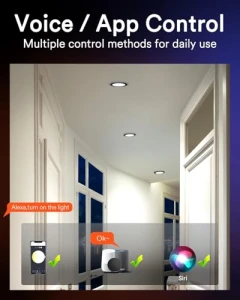 Smart Recessed Lighting 4 Inch, Lumary