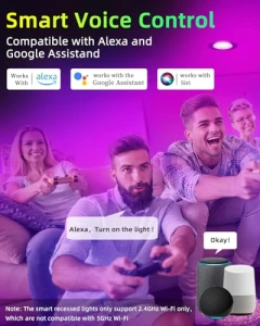 Smart Recessed Lighting, Gefolly