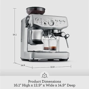 Barista Express Impress Espresso Machine — Coffee Maker, Breville