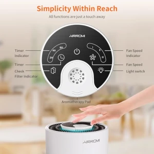 HEPA Air Purifier — Air Purifier, AIRROMI