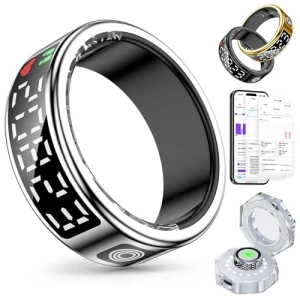 Smart Ring with LED Display, Health and Fitness Tracker — Smart Ring, Gwenland