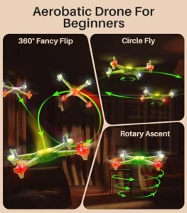 Kids Drone with 7-Color LED Light — Drone, Syma