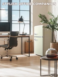 Retro Refrigerator with Freezer — Smart Refrigerator, Anypro