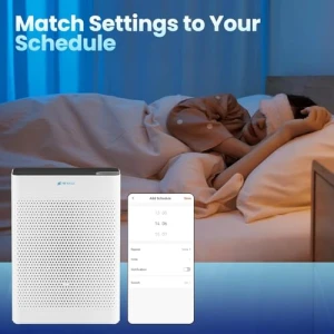 Large Room Air Purifier with Air Quality Monitor — Air Purifier, HEYAXA