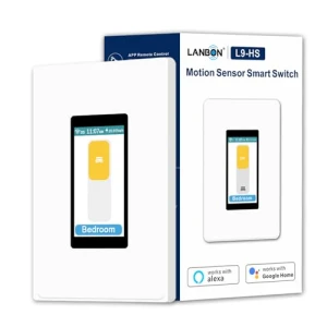 LCD Smart Light Switch with Motion Sensor — Smart Switch, LANBON
