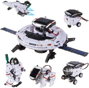 6 in 1 Science Experiment Solar Robot Toy, Binchi Fitness