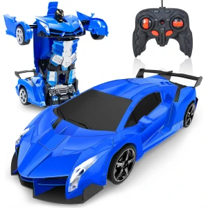 Radio-controlled Transforming Car, hurry hausen