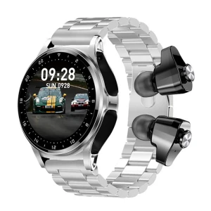 Smart Watch GT66 TWS 2 in 1 Headphones — Wireless Earbuds, ESTG