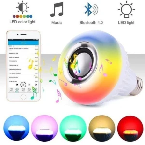 Smart Wireless Speaker Bulb Light — Smart Light Bulb, flower 01