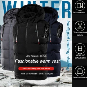 USB Heated Smart Vest — Heated Vest, ElongPaoXiao