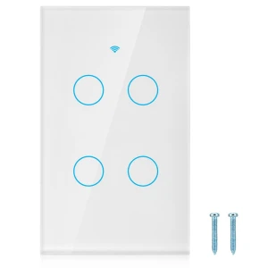 WiFi Touch Switch for 4-Position Air Conditioner, TOMTOP JMS