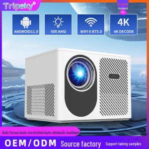 Home Portable Projector with Auto Focus 1080P — Smart Projector, Smarter than future