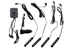 LED Mini Car Lamp with Sound Brightness Adjustment, SAMURAI STYLE