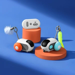 Remote Control Smart Car Toy for Cats, Pansyf
