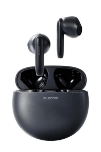 Stylish Round Touch Automatic Wireless Bluetooth Earbuds, ELECOM