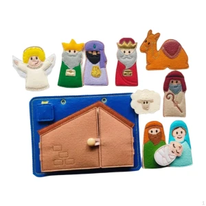 Christmas Sensory Play Set for Kids, Fashion Jelewery