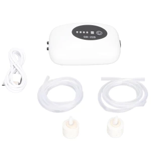 USB Rechargeable Quiet Dual-Channel Mini Aquarium Oxygen Pump, Health & Beauty PRODUCT