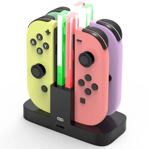 4-in-1 Charging Stand for Nintendo Switch Controllers, aispeed