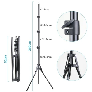 Adjustable Tripod Floor Stand Tablet Holder, Good Household Items