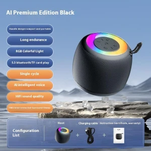 AI Voice Mini Wireless Outdoor Bluetooth Speaker, Wang Yi Yan Xuan