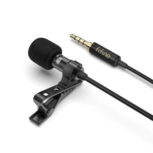 Clip Mini Pin Condenser Microphone, FIFINE