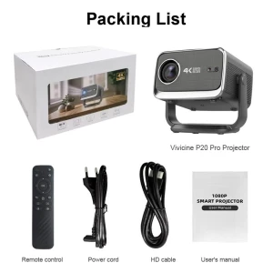 P20 Smart Android 13 Native Full HD 1080P Projector — Smart Projector, Vivicine
