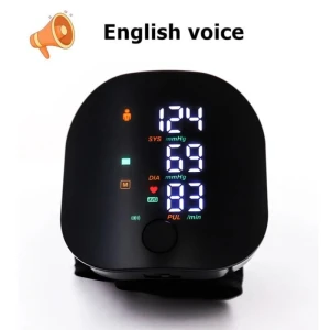 Smart Touch LED Wrist Blood Pressure Monitor, Meiteai-All