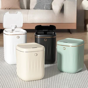 Automatic Touch Trash Bin — Smart Trash Can, WoW Home