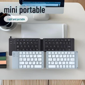 Portable Silent Folding Bluetooth Keyboard — Bluetooth Keyboard, AI Market