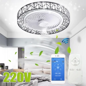 Smart LED Ceiling Fan with Light, Ideal World