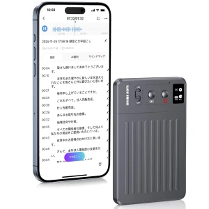 AI Voice Recorder with Transcription and Summarization — Translator Device, Kayomart