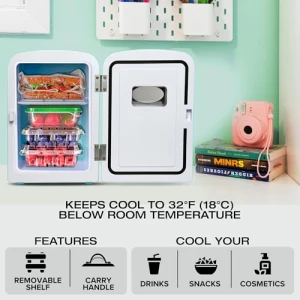 Mini Fridge - Refrigerator for Bedroom Office, Koolatron