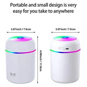 Cool Mist Portable Mini Humidifiers, Mudder