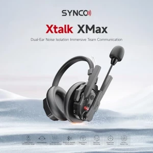 Full Duplex Wireless Intercom Headset System, SYNCO