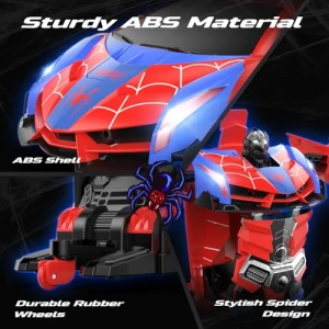 Spider RC Car Transform Robot, DEERC