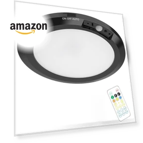 LED Ceiling Light with Motion Sensor — Overhead Lighting