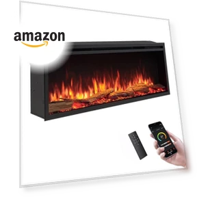 Smart Wall Mount & in Wall Recessed Electric Fireplace Insert — Electric Heating Solutions, LegendFlame