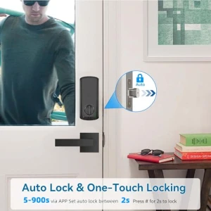 Fingerprint Smart Door Lock — Smart Lock, BEBASIA