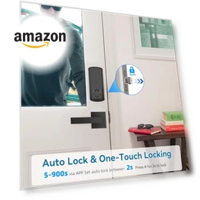 Fingerprint Smart Door Lock — Smart Home Security, BEBASIA