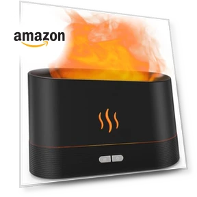 Flame Air Humidifier with Fire LED Light — Diffusers