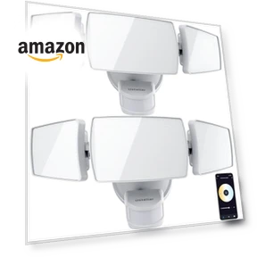 Smart Outdoor LED Security Light — Outdoor Security & Flood Lighting, USTELLAR