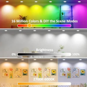 Wi-Fi LED Downlight — Smart Light Bulb, inShareplus