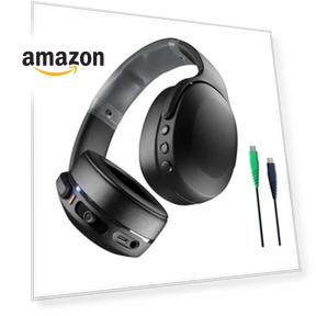 Wireless Bluetooth Headphones with Multi-Sensory Bass — In-Ear Headphones, Skullcandy
